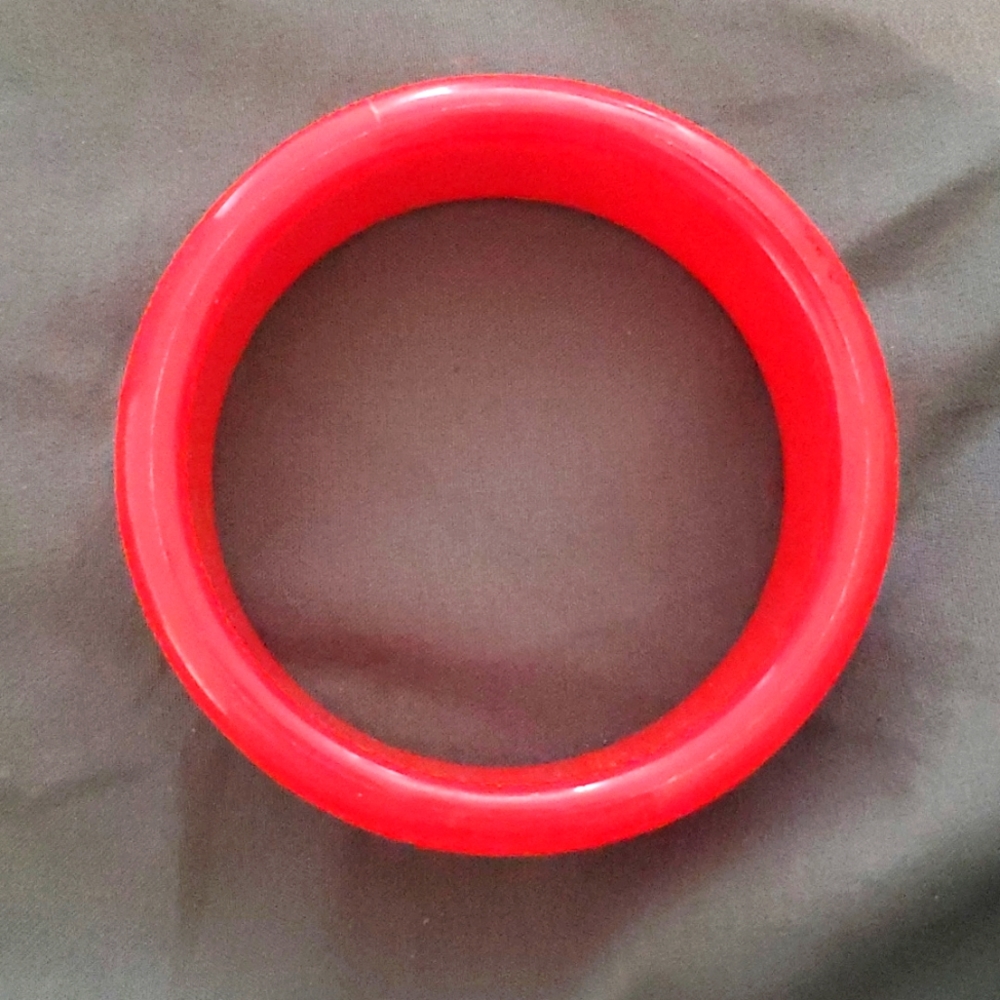 Red Bangle Bracelet